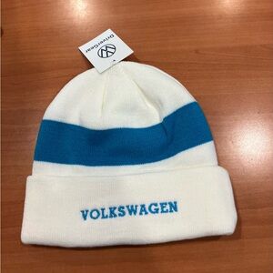 Volkswagen White and Blue Women's Beanie